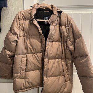 Gap women down puffer jacket size S